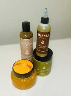 Hair & Body Oil + Body Bundle